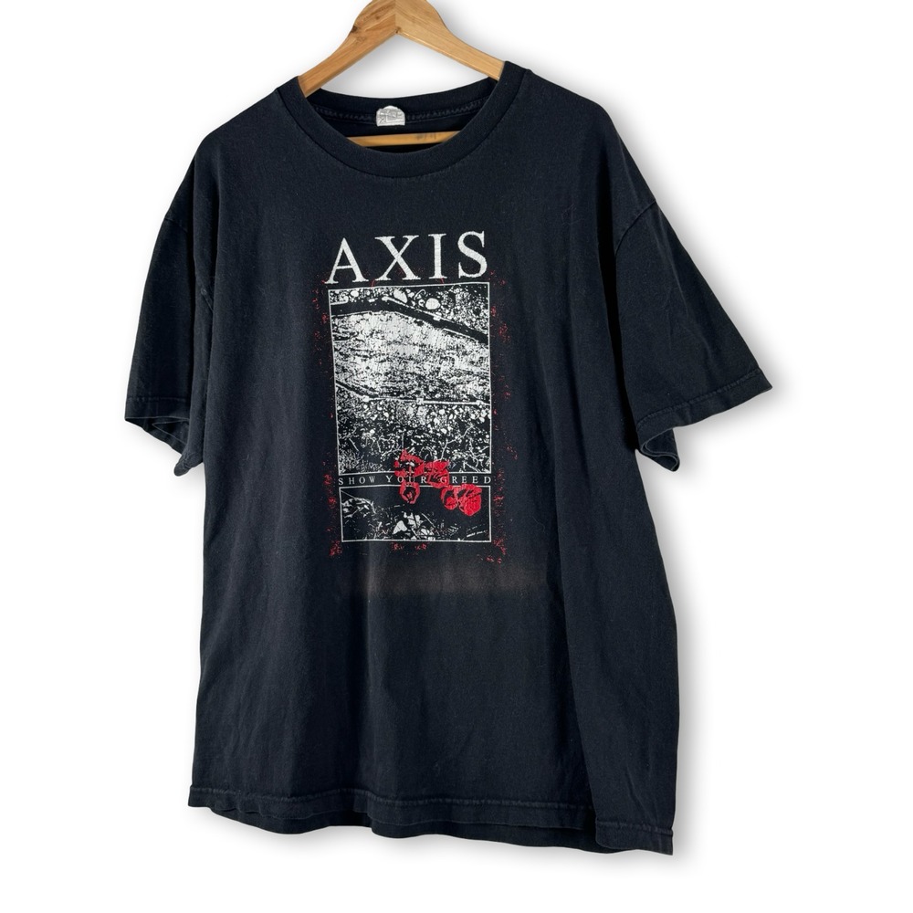 Axis Vintage All Style Show Your Greed Shirt T-shirt Sz XL